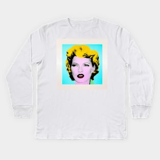 Banksy Kate Moss Kids Long Sleeve T-Shirt